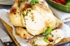Slow-cooker chicken with pesto butter