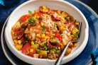 Slow-cooker chicken and chorizo gumbo