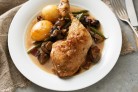 Slow-cooker chicken Maryland and mushroom stew