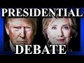 LIVE Stream: Donald Trump vs Hillary Clinton - First Presidential Debate 2016 -Hofstra University NY