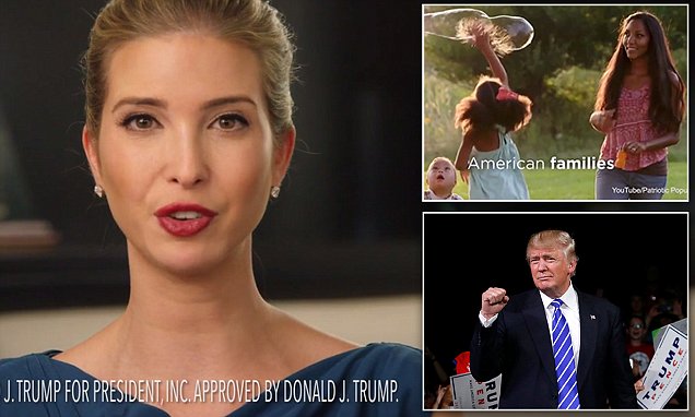 Ivanka Trump appears in a new campaign ad that targets women voters