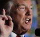 Republican presidential candidate Donald Trump speaks at a campaign rally, Thursday, Sept. 29, 2016, in Bedford, N.H. ...