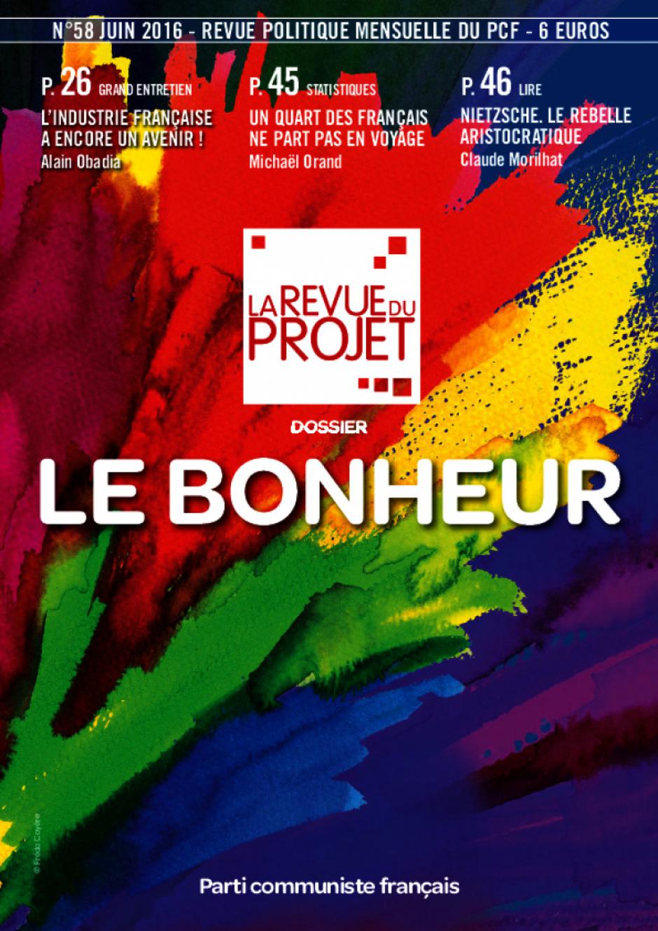 La Revue du projet, n° 58, juin 2016