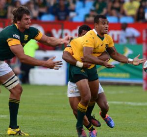 Improvement: The Wallabies played, in Michael Cheika's eyes, some of their best rugby of the year.