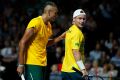 Davis Cup duty: Lleyton Hewitt wants Nick Kyrgios to get more Davis Cup experience to help him progress as a player.