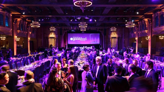 The Age Good Food Guide 2017 Awards at the Plaza Ballroom, Melbourne.