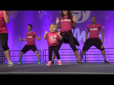 Audrey at the International Zumba Convention in Orlando!!