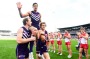 Pavlich will farewell the Fremantle faithful this weekend. (Photo by Daniel Carson/AFL Media/Getty Images)