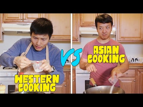 Chinese Cooking VS. Western Cooking