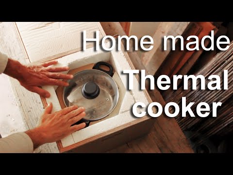 Home made hay box or thermal cooker