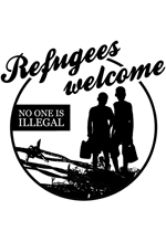 Refugees welcome: no-one is illegal