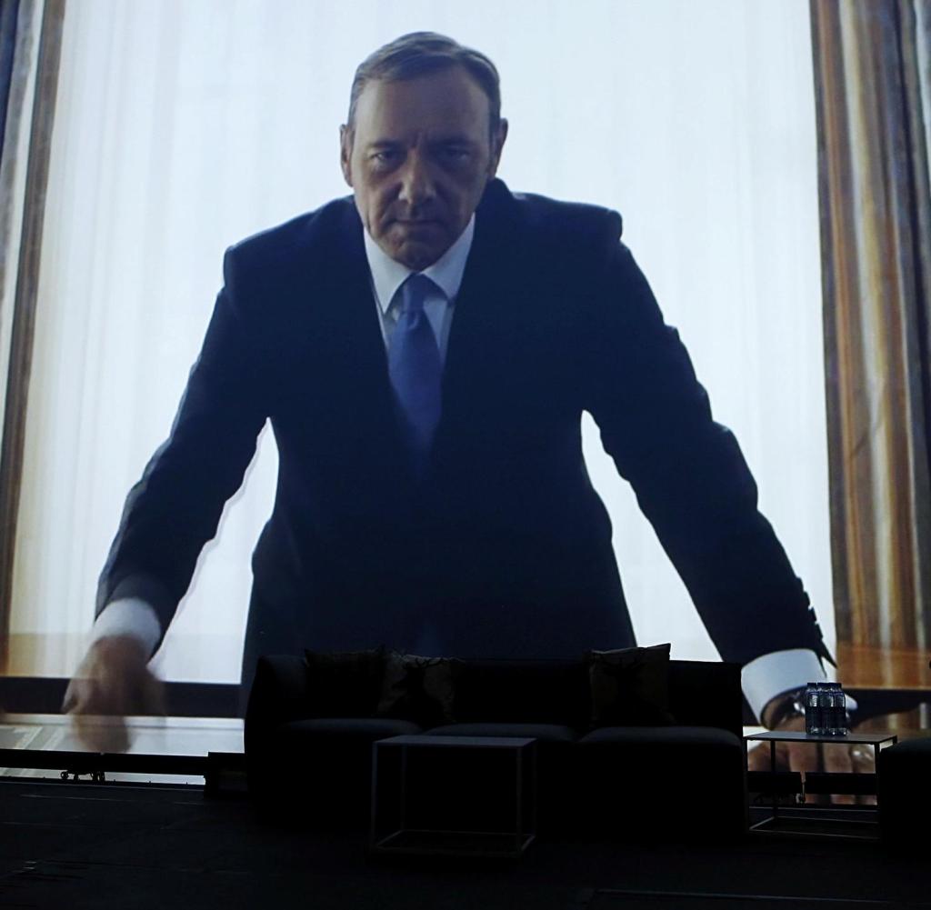 Kevin Spacey in seiner Paraderolle als Francis Underwood