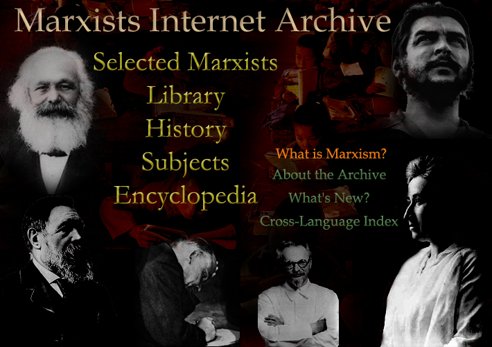 Marxists Internet Archive