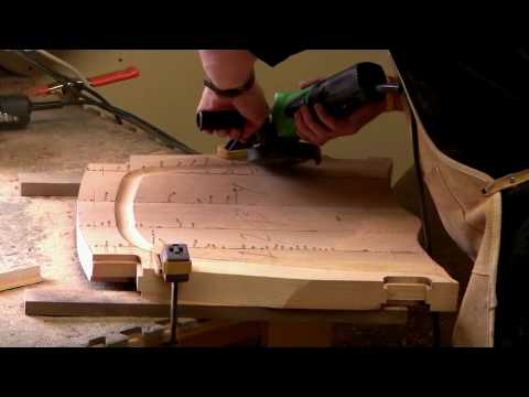 Sculpting a Maloof Chair Seat - by Scott Morrison woodworker