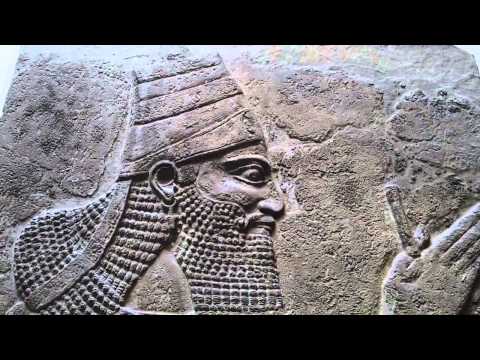 British Museum 20th movie Tiglath-pileser III the King Nimrud central Palace Assyrian 728 BC  London