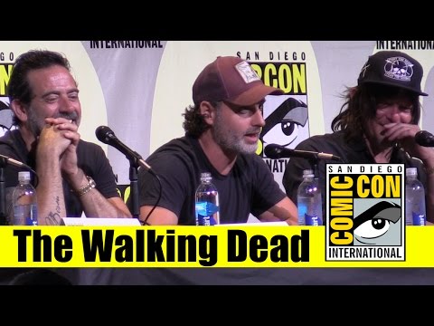 The Walking Dead | Comic Con 2016 Full Panel ( Andrew Lincoln, Norman Reedus, Jeffrey Dean Morgan)