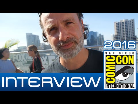 The Walking Dead: Andrew Lincoln (Rick Grimes) talks Season 7 | Comic-Con 2016