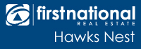 Logo for First National Real Estate Hawks Nest