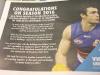 The Age prints wrong Bulldogs ad
