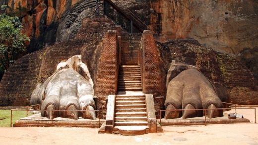 Sigiriya Rock fortress, Sri Lanka.