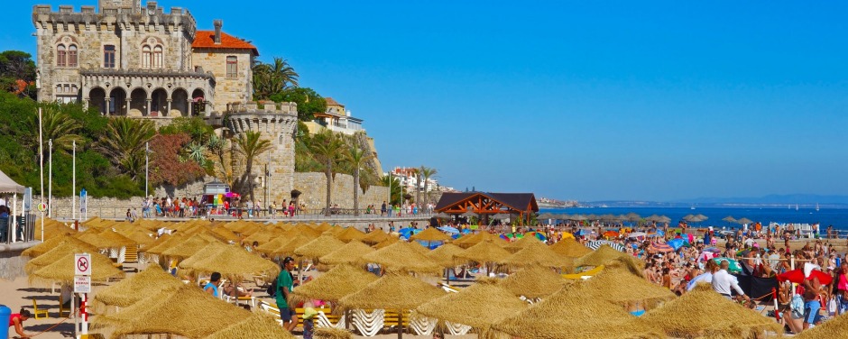 Estoril, Forte da Cruz, Tamariz beach, Lisbon.