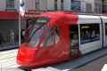 An artist's impression of how the light rail will look in the Parramatta CBD.