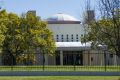 The embassy of Saudi Arabia in Canberra.