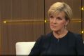 Foreign Minister Julie Bishop has raised the spectre of an international tribunal. 