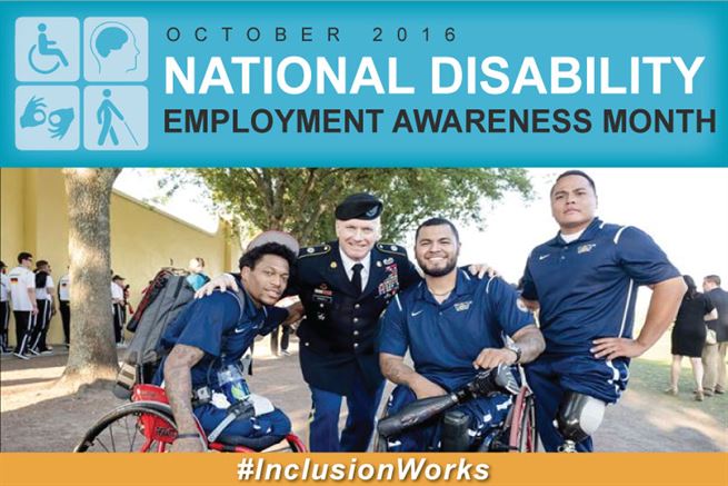 Held each October, National Disability Employment Awareness Month is a national campaign that raises awareness about disability employment issues and celebrates the many and varied contributions of America&#39;s workers with disabilities.