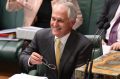 Prime Minister Malcolm Turnbull during question time at Parliament House in Canberra on Thursday 4 February 2016. Photo: ...