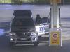 Carjack trio caught on petrol station CCTV