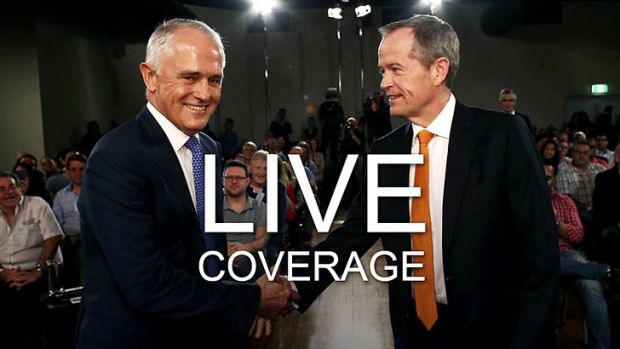 Live: Leaders' debate