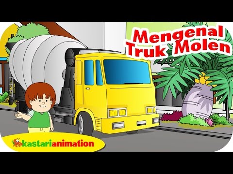 Mengenal Truk Molen bersama ella ello | Kastari Animation Official