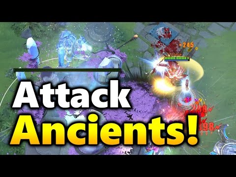 Ancients Attack Goes Wrong DOTA 2