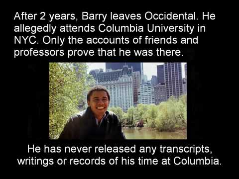 Dosseir Barack Obama/Barry Soetoro