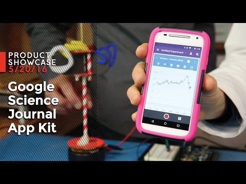 Google Science Journal App Kit from SparkFun!