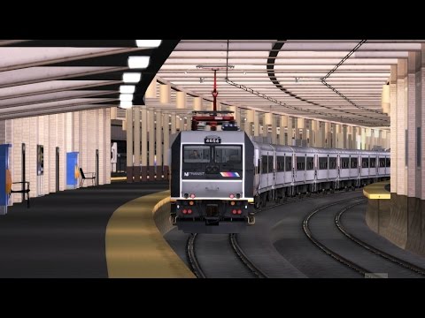 Train Simulator 2016 HD: New Jersey Transit ALP-46A 4654 Powers Train 3278 (Long Branch to New York)