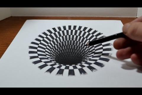    How to Draw 3D and Illusions- screenshot  