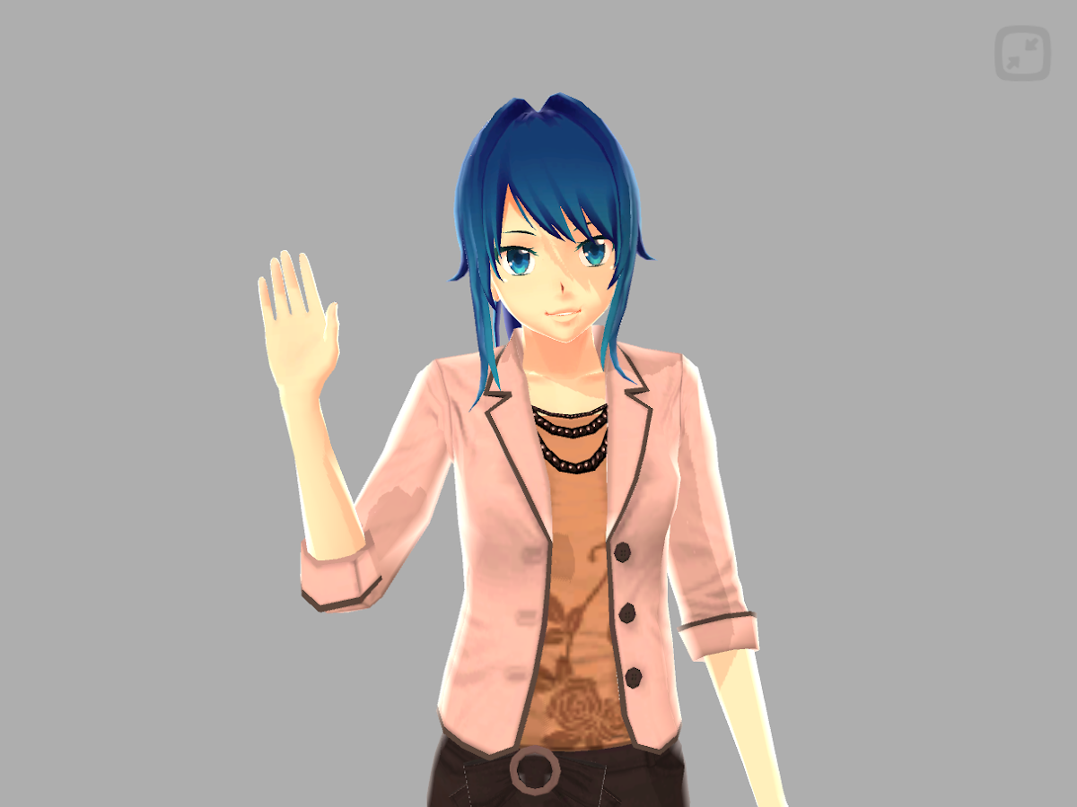    Anime Girl Pose 3D- screenshot  