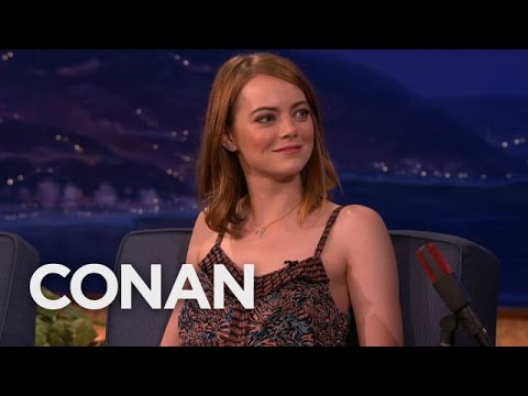 Emma Stone Is Obsessed With K-Pop  - CONAN on TBS