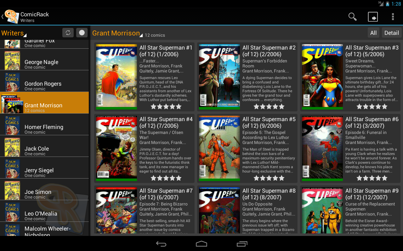    ComicRack- screenshot  