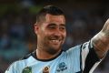 Raw deal: Andrew Fifita seemingly has been penalised due to his choice of friends.