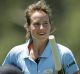 Pay breakthrough: Ellyse Perry playing for the Breakers, who are the first fully professional women's team in world ...