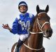 Ready to ride: Hugh Bowman on Winx.