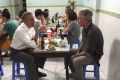 Anthony Bourdain and US President Barack Obama try to solve the world's problems in Hanoi.