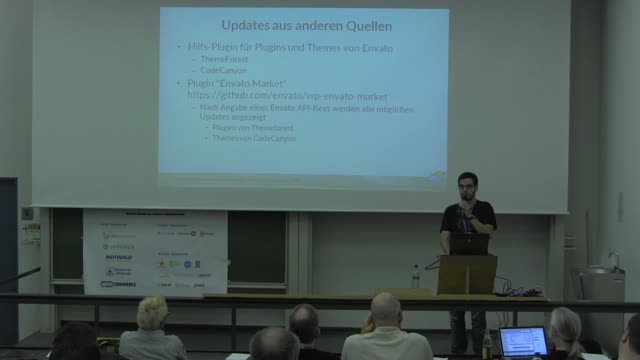 Marc Nilius: Updates in WordPress – Wie? Wo? Was? Warum?