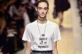 Top look: Dior's T-shirts quoted author Chimamanda Ngozi Adichie.