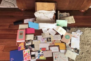 The letters from 18-year-old Abby's time capsule.