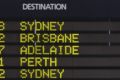 Departures board