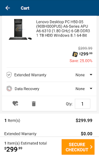   Newegg Mobile- screenshot thumbnail   